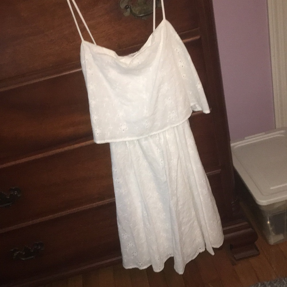 White, lacy dress